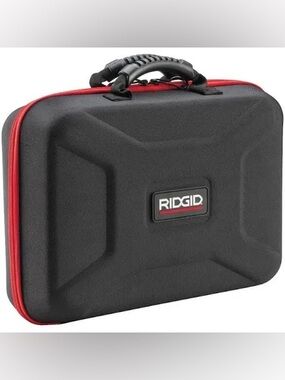 RIDGID SEESNAKE Hard Carry Case - Black with Red Trim